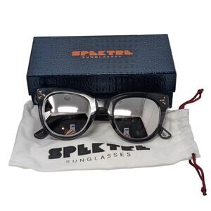 Spektre She Loves You Sunglasses SY05F Grey Transparent Silver Mirror